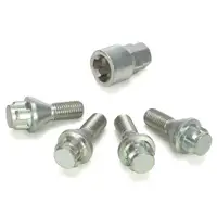 febi 27047 Felgenschloss Satz M12x15 für CITROEN OPEL PEUGEOT RENAULT TOYOTA