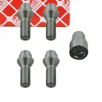 febi 27055 Felgenschloss Satz M14x15 für BMW CITROEN FIAT PEUGEOT RENAULT VOLVO