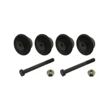 2x febi 01196 Repair Kit: Axle Housing Bearing Set for VW Passat (32B, 33B, B2) Rear