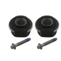 4x febi Achsk&ouml;rper Lagersatz f&uuml;r MERCEDES A-Klasse W168 Hinterachse vorne + hinten