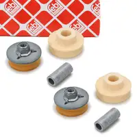 2x febi 109528 Reparatursatz Federbeinlager f&uuml;r BMW 1er E81-88 3er hinten unten + oben