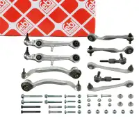 febi 24900 Querlenker Satz f&uuml;r AUDI RS4 B5 A6 C5 VW PASSAT 3B 10-teilig