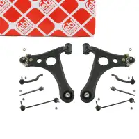 febi 33108 Complete Control Arm Set for Mercedes-Benz A-Class W168 (8-piece)