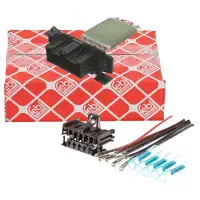 febi Rep.-Satz Widerstand Innenraumgebl&auml;se f&uuml;r OPEL Corsa D Punto 199 Ducato Jumper Boxer