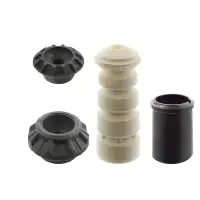 febi Federbeinlager + Anschlagpuffer + Staubschutz f&uuml;r VW Golf 2 3 Vento hinten