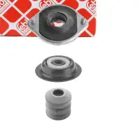 febi 17184 Strut Mount + Ball Bearing + Stop Buffer for OPEL Corsa B (Front)