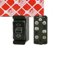 febi 21411 Schalter Fensterheber f&uuml;r MERCEDES S-Klasse W126 hinten links 1268206210