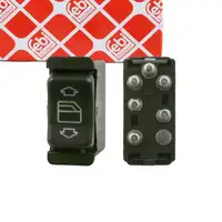 febi 21412 Schalter Fensterheber f&uuml;r MERCEDES S-Klasse W126 hinten rechts 1268206310