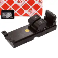 febi 46804 Schalter Fensterheber f&uuml;r VW Golf 4 Bora Passat B5 B5.5 vorne links 1J3959857B