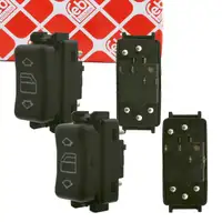2x febi Schalter Fensterheber f&uuml;r MERCEDES 190 W201 W124 S124 C124 W463 W126 C126 vorne