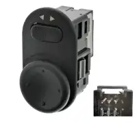 febi 40477 Schalter Spiegelverstellung f&uuml;r OPEL Corsa C D Combo Meriva A
