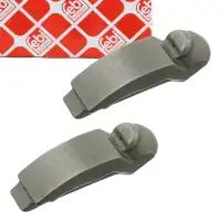 2x febi 26938 Schlepphebel für VW Passat 3B B5 AUDI A4 B5 B6 A6 C5 2.5 TDI 059109444