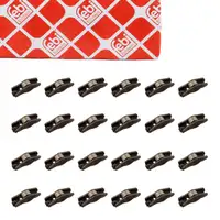 24x febi 30137 Kipphebel Schlepphebel f&uuml;r BMW E46 E90-93 E39 E60 E61 X3 X5 M57 11332248878