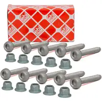 10x febi 27876 Montagesatz Federbein Radlagergeh&auml;use Sto&szlig;d&auml;mpfer f&uuml;r AUDI SEAT SKODA vorne