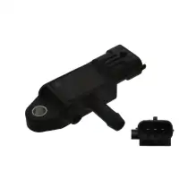 febi Exhaust Pressure Sensor for OPEL Agila B, Astra H, Corsa D, Zafira 1.3&ndash;1.9D, FIAT, SAAB, LANCIA