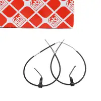 febi Handbremsseil f&uuml;r FORD Transit/Tourneo mit Doppelbereifung hinten links + rechts