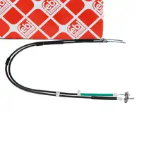 febi 101813 Handbremsseil f&uuml;r FORD Fiesta 4 Courier Ka RB_ Puma EC_ hinten links + rechts
