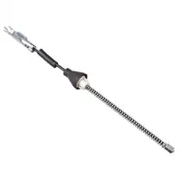 febi Handbremsseil f&uuml;r FORD Focus 2 Focus C-Max DM2 mit Trommelbremse hinten 1525806