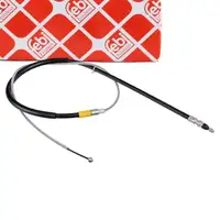 febi 108021 Handbrake cable for parking brake, BMW 3 Series F30, F31, F34; 4 Series F32, F33, F36 (rear)