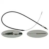 febi 14234 Handbremsseil Bremsseil f&uuml;r VW Golf 3 Corrado Vento ab Fgst. hinten 1H0609721E