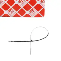 febi 17291 Handbrake cable for MERCEDES MB W631 with front drum brakes 6314202085