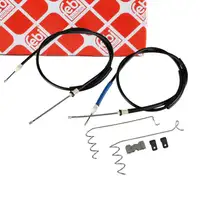 2x febi 173750 Handbremsseil f&uuml;r FORD Tourneo/Transit Connect bis 04.2009 hinten 5135368