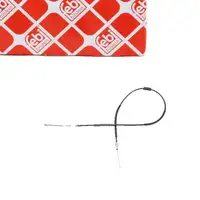 febi 17913 Handbremsseil Bremsseil f&uuml;r PEUGEOT 306 ohne ABS hinten links 4745.97