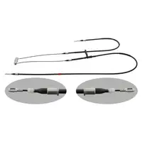 febi 29305 Handbremsseil Bremsseil Feststellbremse f&uuml;r SAAB 9-3 YS3D 900 2 hinten