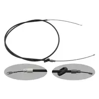 febi 34903 Handbremsseil Bremsseil für MERCEDES S-Klasse W220 vorne links 2204201785