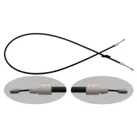 febi 34906 Handbremsseil Bremsseil f&uuml;r MERCEDES W204 S204 C204 C207 vorne 2044201485
