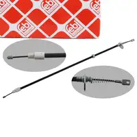 febi 34914 Handbremsseil Bremsseil f&uuml;r MERCEDES W212 S212 C218 X218 C204 hinten 2124201385