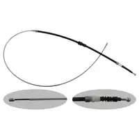 febi 36957 Handbremsseil Bremsseil Feststellbremse f&uuml;r VW Caddy 3 PR-0E1/2MD/2MH hinten