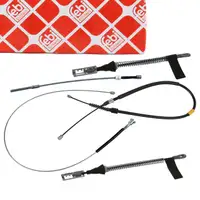 5x febi Bremsseil Handbremsseil f&uuml;r OPEL C 1.0 1.2 1.4 1.3/1.7 D/DTI7CDTI vorne + hinten