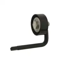 febi Tensioner Pulley for V-ribbed Belts for BMW 3 Series E46 330d, 5 Series E39 525/530d, E38 730d 3.0d M57