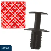 50x febi Spreizniete Befestigung Karosserie f&uuml;r BMW MERCEDES MITSUBISHI SMART VOLVO