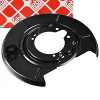 febi 174233 Spritzblech Bremsscheibe f&uuml;r BMW 3er E30 E36 Compact hinten links 34211162061