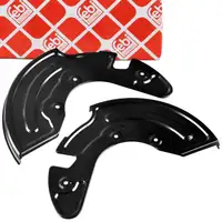 2x febi Spritzblech Abdeckblech f&uuml;r VW Passat B5 B5.5 AUDI A4 B5 A6 SKODA Superb 1 vorne