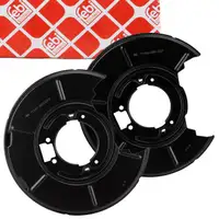 2x febi Spritzblech Ankerblech Bremsscheibe für BMW 3er E36 E46 Z1 Z4 E85 E86 hinten