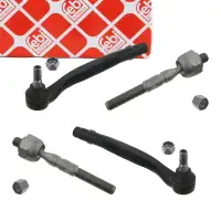 2x febi PROKIT Spurstange + Spurstangenkopf f&uuml;r MERCEDES M-Klasse W163 vorne
