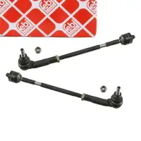 2x febi PROKIT Spurstange + Kopf f&uuml;r VW Polo 9N Fox SEAT Ibiza 3 SKODA Fabia 1 2 vorne