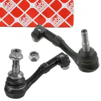 2x febi Spurstangenkopf f&uuml;r BMW 1er E81 E82 E88 E87 3er E90 E91 E92 E93 X1 E84 Z4 vorne