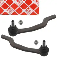 2x febi Spurstangenkopf Spurstangengelenk f&uuml;r MERCEDES A-Klasse W168 vorne