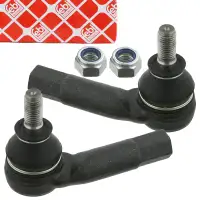 2x febi Spurstangenkopf f&uuml;r VW Polo 6N Lupo Caddy 2 SEAT Arosa Cordoba Ibiza 2 vorne