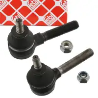 2x febi PROKIT Spurstangenkopf f&uuml;r VW K&auml;fer 1.2 1200 1300 1302 1303 1500 15001600 vorne
