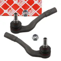 2x febi Spurstangenkopf f&uuml;r MERCEDES C-Klasse W203 S203 CL203 CLK C209 A209 SLK R171 vorne