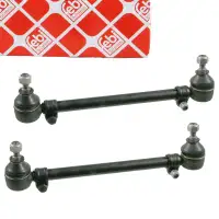 2x febi Spurstange + Spurstangenkopf f&uuml;r BMW E28 E34 E24 E32 E31 vorne au&szlig;en 32211135666