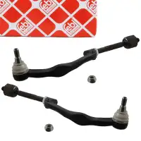 2x febi Spurstange + Spurstangenkopf f&uuml;r VW Transporter California Multivan T5 T6 vorne