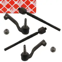 2x febi Spurstange + Spurstangenkopf f&uuml;r BMW 1er F20 F21 2er F22 3er F30-34 4er vorne