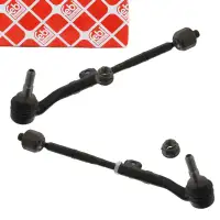2x febi Spurstange + Spurstangenkopf f&uuml;r BMW 1er F20 F21 3er F30 F31 F34 4er F32 F33 vorne
