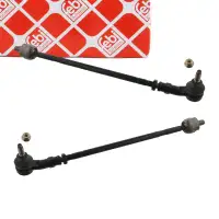 2x febi PROKIT Spurstange + Spurstangenkopf f&uuml;r VW Golf 3 Vento Corrado mit vorne
